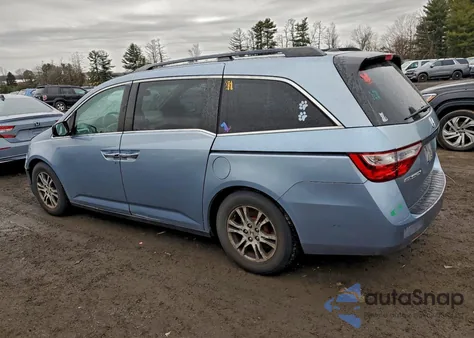 2013 Honda Odyssey Exl из США, поврежденный, VIN 5FNRL5H6XDB012099